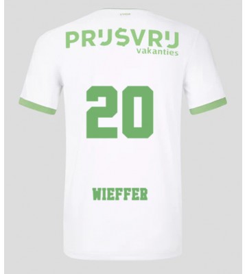 Feyenoord Mats Wieffer #20 Tredje trøje 2023-24 Kort ærmer